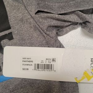 Boys Gray Short Sleeve Tee
